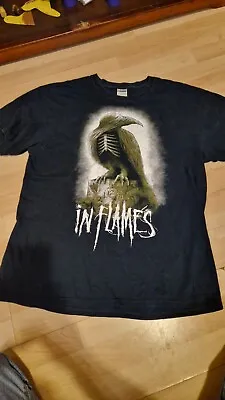 Buy In Flames Band T Shirt 2011 European Tour • 25£