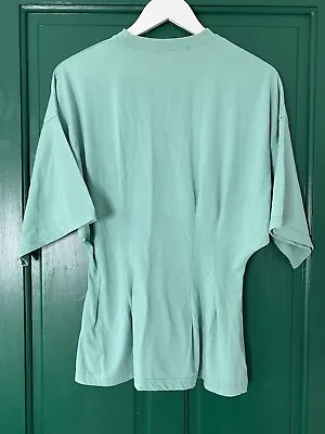 Buy Mint Green Missguided Shirt Sleeve Corset T-shirts Size Small • 7£