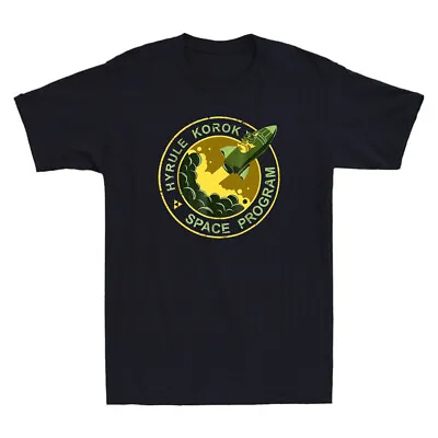 Buy Space Exploration Hyrule Korok Space Program Funny Geek Gift Retro Men's T-Shirt • 14.99£