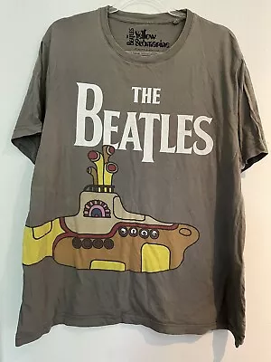 Buy Vintage The Beatles Yellow Submarine 2012 Shirt Band Rock Pop Classic Liverpool  • 30£