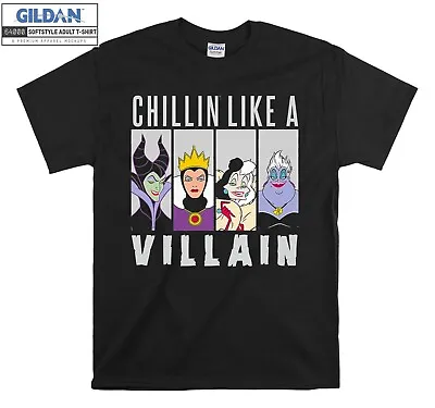 Buy Disney Villain Gang Ursula T-shirt Gift Hoodie T Shirt Men Women Unisex 6854 • 11.95£