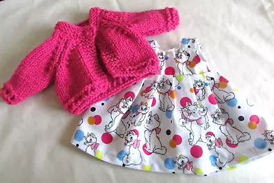 Buy New 11 -12  Dolls Dress / Cardy (marie / Aristocats) Teeny Tiny Tears Baby Luna • 6.99£