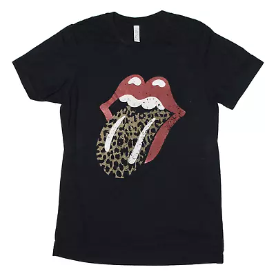 Buy BELLA + CANVAS Rolling Stones Womens T-Shirt Black M • 7.99£