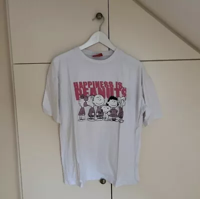 Buy Peanuts White T-shirt. Primark. Size S. Used.  • 2£