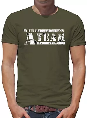 Buy THE A TEAM LOGO Bullitt Men's T-Shirt/Game/Green/Hole/FUNNY • 12.99£