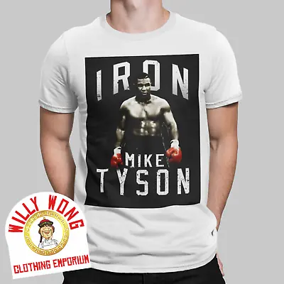 Buy Iron Mike Tyson T-Shirt 80s 90s Boxing Champion World Tee Fighter MMA Gym Tee UK • 6.99£