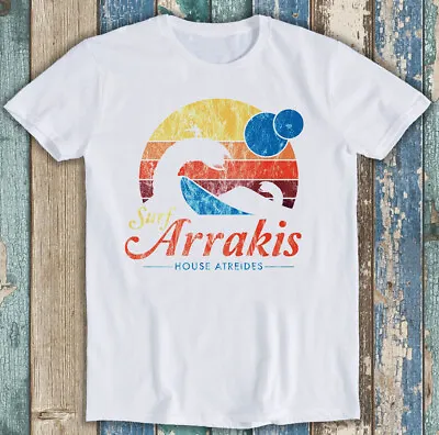 Buy Dune Arrakis Rakis Surf Sci Fi Cult Movie Music Funny Gift Tee T Shirt M1397 • 6.70£