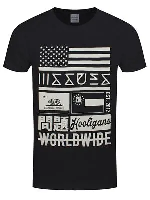 Buy Issues T-shirt Worldwide Men's Black • 12.99£