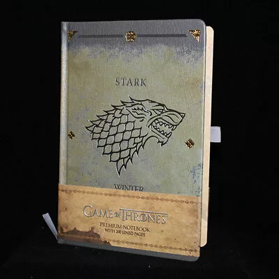 Buy Game Of Thrones Stark Wolf Premium A5 Bound Notebook 100% Official Quality Merch • 9.99£