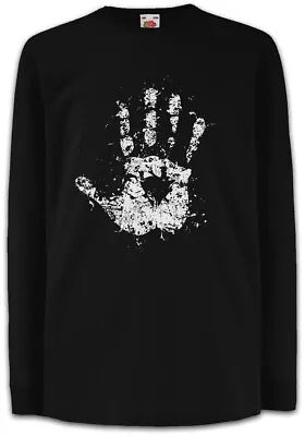 Buy White Hand II Kids Long Sleeve T-Shirt Lord Of Isengard The Rings Uruk-Hai • 18.95£