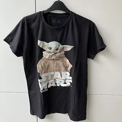Buy Yoda Black (The Mandalorian) Star Wars T-shirt S • 0.99£