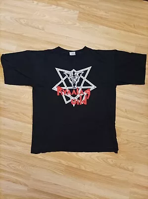 Buy VINTAGE Running Wild (XL) Rare T-shirt Iron Maiden Sodom Heavy Metal • 69.90£