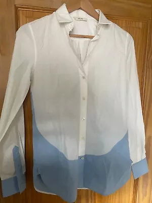 Buy Celine Bicolour Shirt Size 36 • 0.99£
