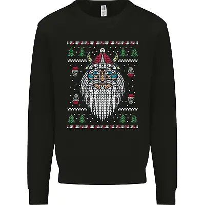 Buy Christmas Viking Funny Thor Odin Valhalla Kids Sweatshirt Jumper • 15.99£
