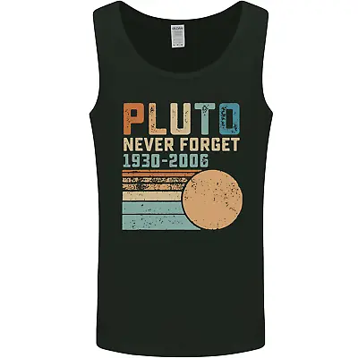 Buy Pluto Never Forget Space Planet Astronomy Mens Vest Tank Top • 9.99£