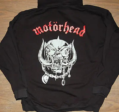 Buy Motorhead Hoodie Warpig Overkill Heavy Weight Sweatshirt Black - Logo/pig NEW Xl • 55.95£