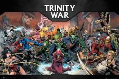 Buy Impact Merch. Poster: DC Comics - Trinity War 610mm X 915mm #102 • 8.19£