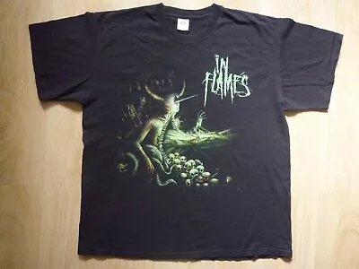 Buy In Flames Europe 2011 Tour T-Shirt Size XL • 19.99£