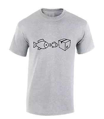 Buy New Big Fish Little Fish Mens T Shirt Cool Rave 80's 90's Acid House Music Top • 8.99£