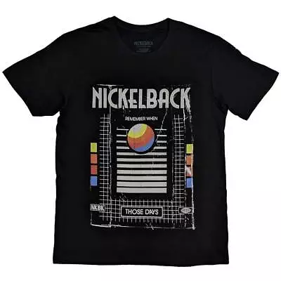 Buy Nickelback - Unisex - T-Shirts - X-Large - Short Sleeves - Those Days  - J500z • 16.19£