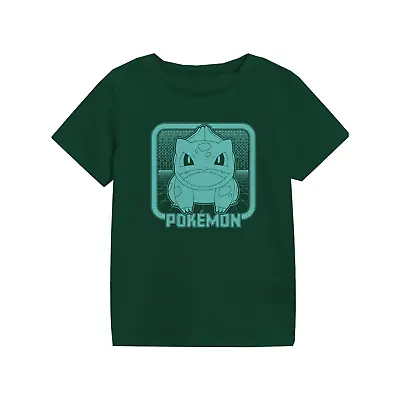 Buy Pokemon Bulbasaur Retro Arcade Kid's T-Shirt • 14.99£