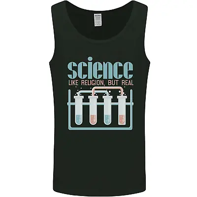 Buy Science Like Religion Atheist Atheism Evolution Mens Vest Tank Top • 9.99£