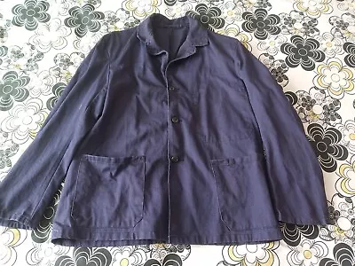 Buy Vtg Jacket Coat Chore Work Wear Original British Rail Drivers, Artists Smock  • 39.99£