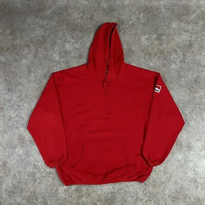 Buy Vintage Marlboro Hoodie Mens XXL Red Pullover Sweatshirt Embroidered Patch USA • 29.99£