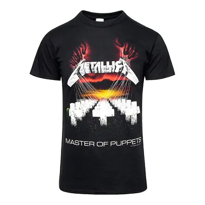 Buy Official Metallica Master Of Puppets T Shirt (Black) • 19.99£