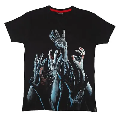 Buy Claws From The Grave Graphic T Shirt Mens UK Small Black Hands Darkside • 17£