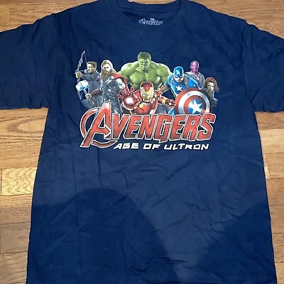 Buy New Boy’s Marvel Avengers  Age Of Ultron T-shirt Short Sleeve Tee Size XL 18/20 • 5.53£