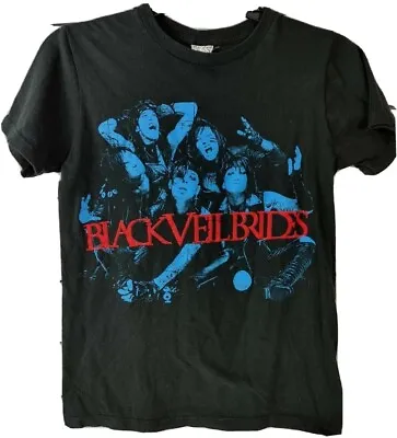 Buy Black Veil Brides Shirt XS X-Small Vintage Goth Metal Rock Tee Shirt • 11.56£