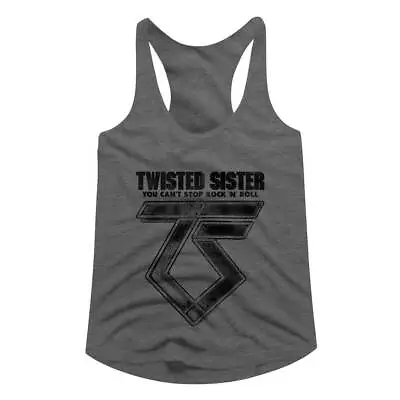 Buy Twisted Sister Can't Stop Rock'N'Roll Women's Racerback Tank Top • 20.66£