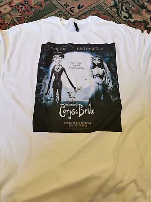 Buy The Corpse Bride Tim Burton 3xl Mens Gildan Unofficial T Shirt Dts Printed • 5£