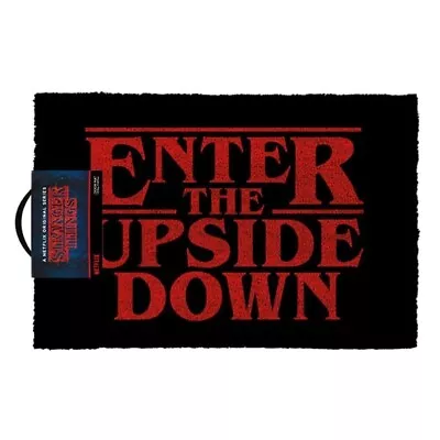 Buy Stranger Things Enter The Upside Down Doormat Entrance Welcome Mat 60cm X 40cm • 14.99£