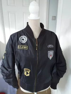 Buy Ladies-bomber-jacket Uk Size S • 4.50£