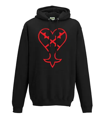 Buy Kingdom Hearts Heartless Logo Inspired Adults Hoodie • 35.99£