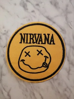 Buy Nirvana Band Sew On / Iron On Embroidered Patch 😈 • 3.49£