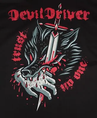 Buy American Heavy Metal Band DEVILDRIVER  Get In The Pit  Concert Tour (XL) T-Shirt • 43.43£