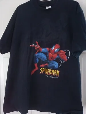 Buy Marvel Spider-Man T Shirt 2002 Size Medium In Good Condition Brand Jerzeers • 10£