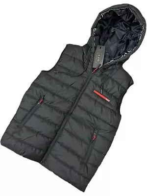 Buy Men S Sleevesless  Hooded  Gilet  Body Warmer | SAY9 Puffer Quilted Jacket| Sale • 15.50£