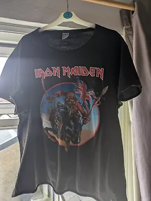 Buy Iron Maiden T Shirt 'Amplified' Size XL Used • 0.99£