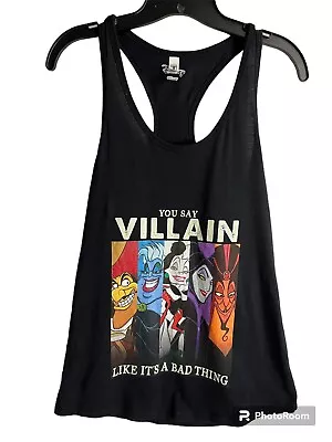 Buy Disney You Say Villain Like It’s A Bad Thing Tank Top Shirt Large • 9.65£