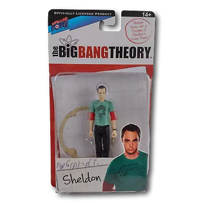 Buy Bif Bang Pow The Big Bang Theory Sheldon In Riddler T-Shirt 3.75  Action Figure • 18.99£