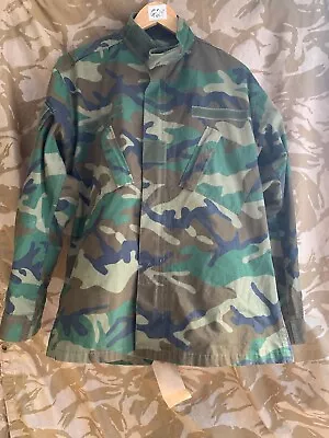 Buy Genuine Army BDU Battledress Uniform Camo Jacket - Medium / Regular • 9.99£