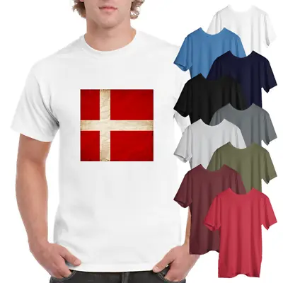 Buy Denmark Football T-Shirt World International Country Team Cup Printed Tee Top • 14.95£