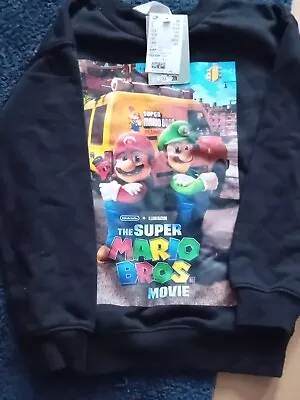 Buy Mario Sweater. Black. H&m. Size 6 To 8 • 5£