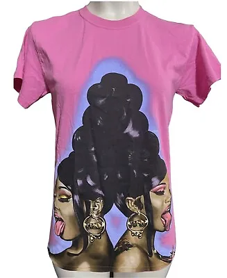 Buy Cardi B & Megan Thee Stallion WAP Shirt In Pink Adult Size Small💕 • 18.94£
