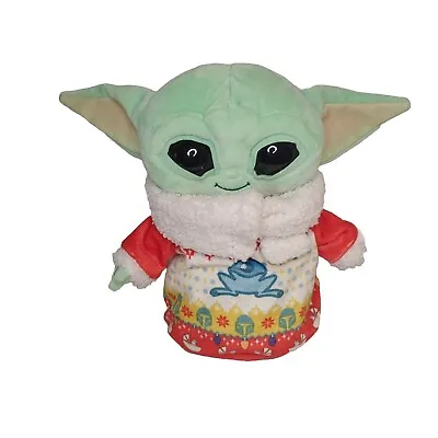 Buy Star Wars Mandalorian Grogu Christmas Holiday 8” The Child Frog Sweater Plush • 10.39£