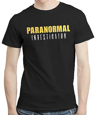 Buy Paranormal Investigator Ghost Hunter Haunted Spirits T-shirt Tshirt Tee 200gsm • 10.99£